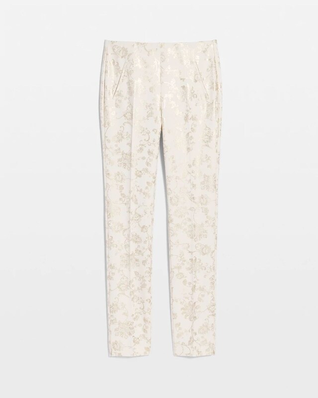 Juliet Foiled Ponte Pants - image 5
